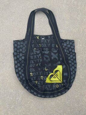 Y2K ROXY beach babe tote bag
